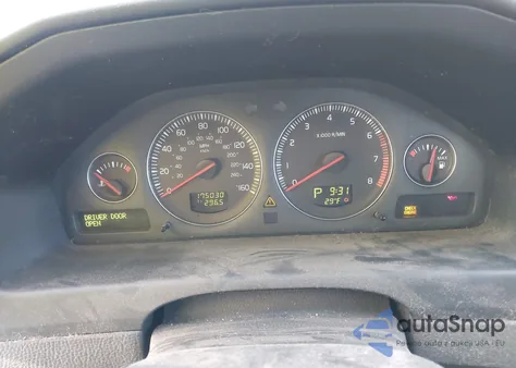 2006 Volvo S60 2.5T из США, поврежденный, VIN YV1RH592562532398